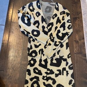 Cardigan and coat bundle